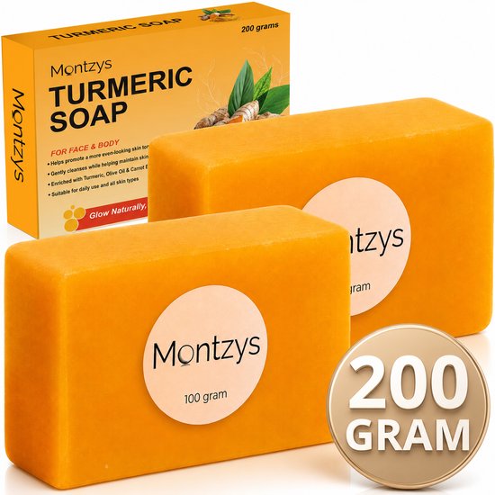 Kurkuma Zeep 200 Gram