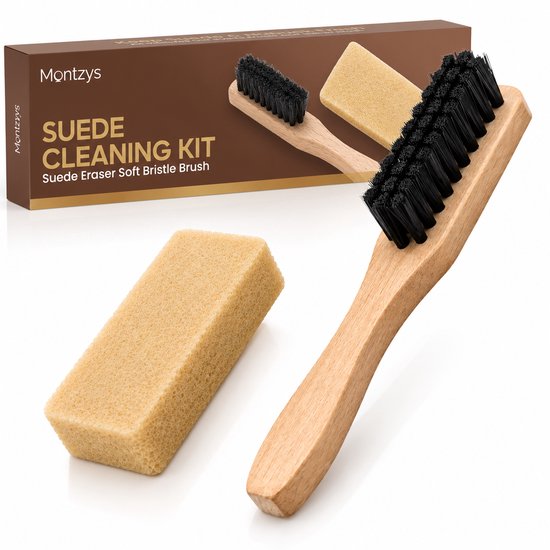 Premium Suede Borstel Set